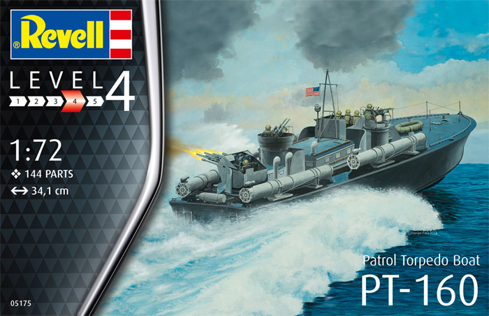 PT-160 魚雷艇 プラモデル (レベル 1/72 艦船モデル No.05175) 商品画像