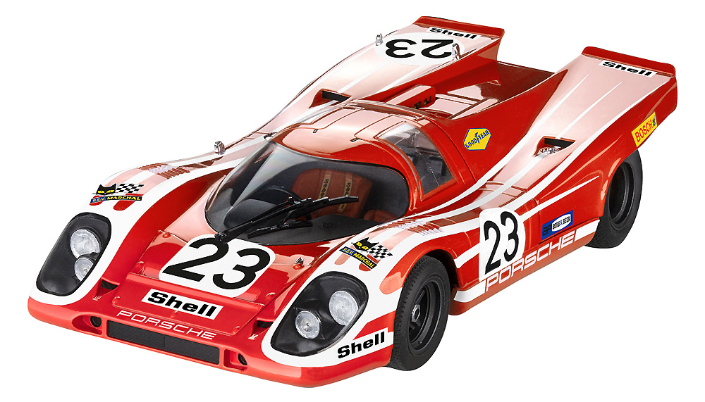 ポルシェ 917KH ル・マン ウィナー 1970 プラモデル (レベル カーモデル No.07709) 商品画像_2