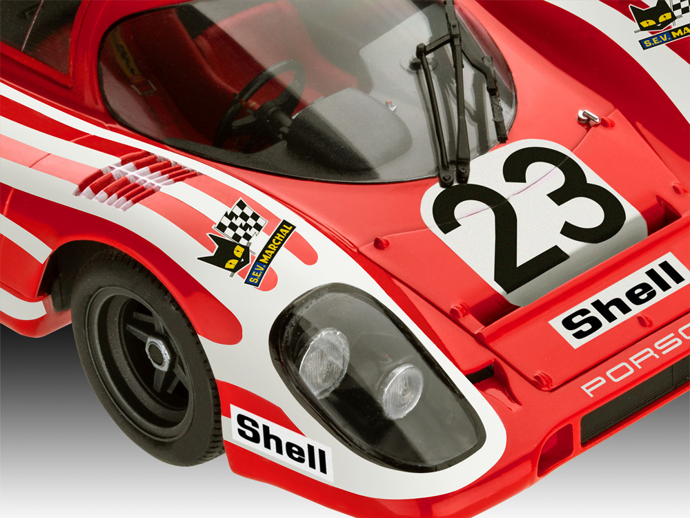 ポルシェ 917KH ル・マン ウィナー 1970 プラモデル (レベル カーモデル No.07709) 商品画像_3