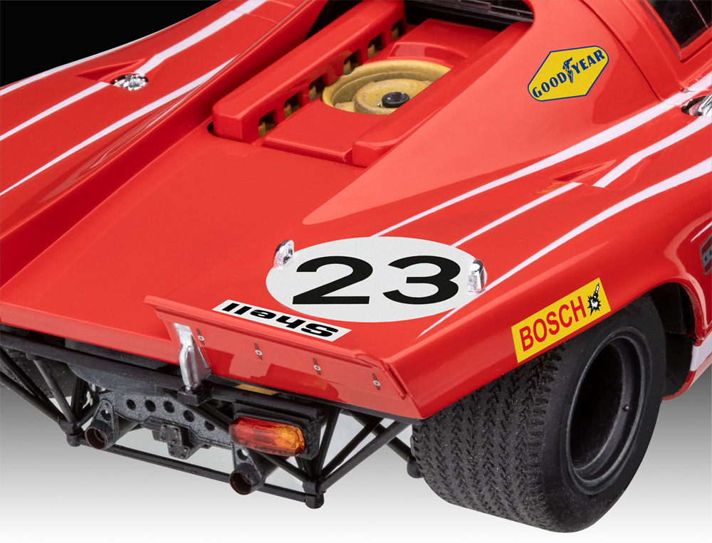 ポルシェ 917KH ル・マン ウィナー 1970 プラモデル (レベル カーモデル No.07709) 商品画像_4