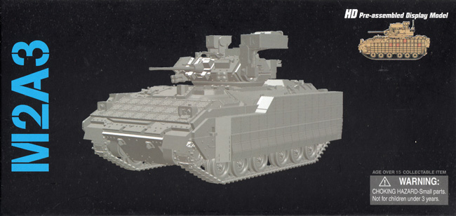 M2A3 ブラッドレー ｗ/ERA デザートイエロー 完成品 (ドラゴン 1/72 NEO DRAGON ARMOR (ネオ ドラゴンアーマー) No.63124) 商品画像