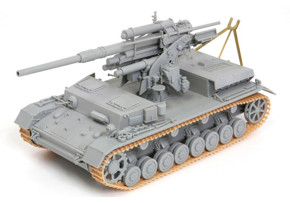 4号戦車H型 8.8cm Flak36高射砲搭載自走砲 マジックトラック付属 プラモデル (ドラゴン 1/35 39-45 Series No.6829MT) 商品画像_2