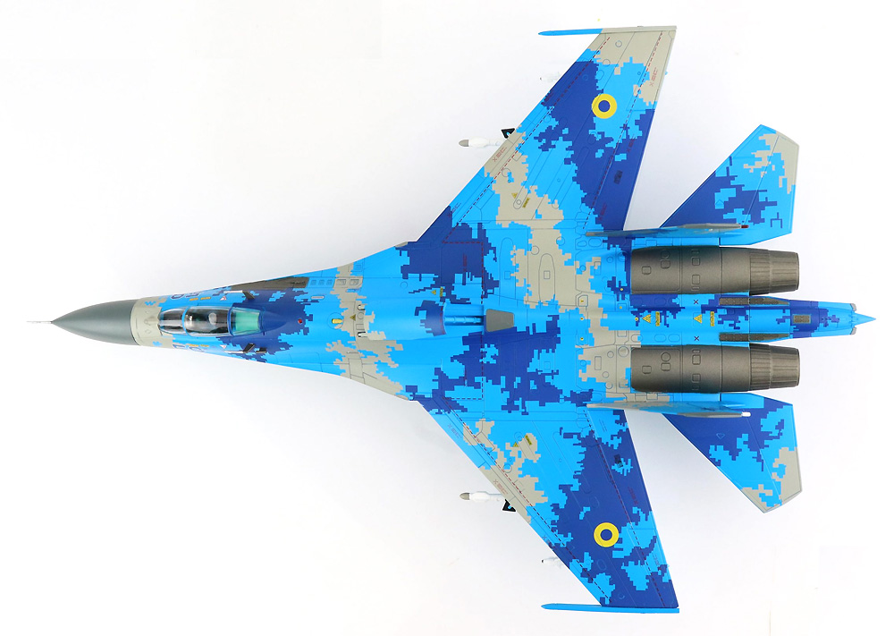 Su-27 フランカーB型 ウクライナ空軍 #58 完成品 (ホビーマスター 1/72 エアパワー シリーズ （ジェット） No.HA6015) 商品画像_2