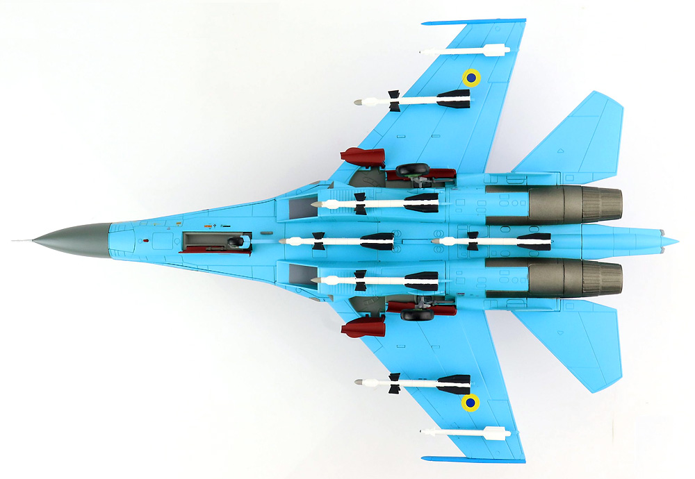 Su-27 フランカーB型 ウクライナ空軍 #58 完成品 (ホビーマスター 1/72 エアパワー シリーズ （ジェット） No.HA6015) 商品画像_3