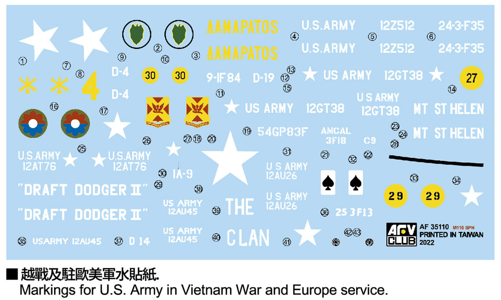 アメリカ M110 203mm自走榴弾砲 プラモデル (AFV CLUB 1/35 AFV シリーズ No.AF35110) 商品画像_1