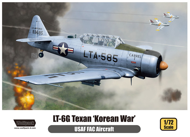 LT-6G テキサン 朝鮮戦争 プラモデル (ウルフパック ウルフパックデザイン プレミアムエディションキット No.WP17211) 商品画像
