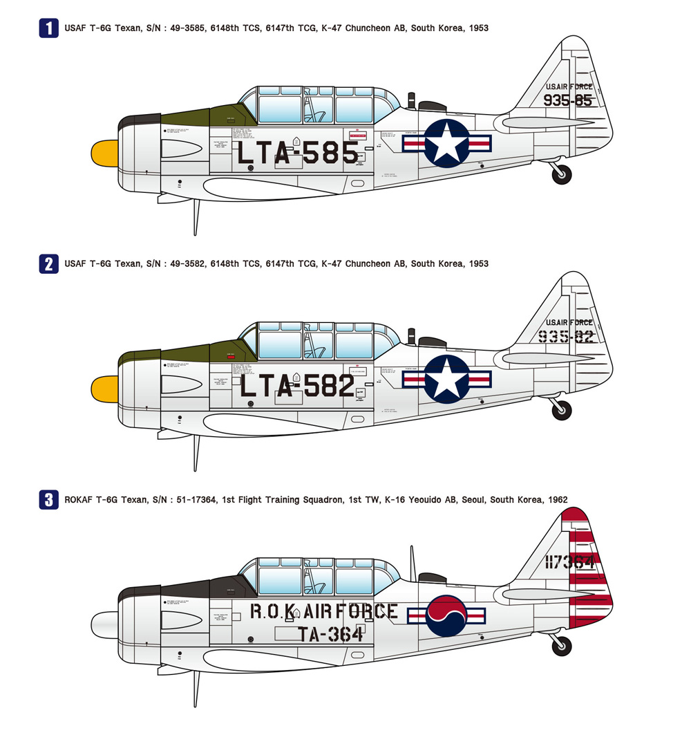 LT-6G テキサン 朝鮮戦争 プラモデル (ウルフパック ウルフパックデザイン プレミアムエディションキット No.WP17211) 商品画像_1