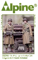 WW2 アメリカ陸軍 M1919MG 射撃チーム 冬