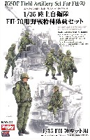 ホビージャパン HJM ミリタリーシリーズ 陸上自衛隊 FH-70用 野戦特科隊員セット