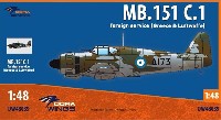 ドラ ウイングス 1/72 エアクラフト プラモデル MB.151C.1 海外仕様