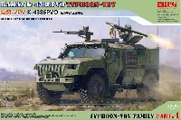 RPG Scalemodel 1/35 ミリタリー ロシア KAMAZ K-4386PVO タイフーン-VDV w/自重変形タイヤセット