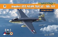 ミニウイング 1/144 インジェクションキット ホーカー シーホーク FGA.50/Mk.101 Foreign Operators 2in1