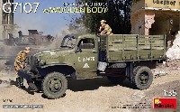 ミニアート 1/35 WW2 ミリタリーミニチュア G7107 1.5t 4×4 カーゴトラック w/木製ボディ