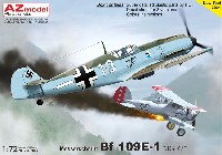 AZ model 1/72 エアクラフト プラモデル メッサーシュミット Bf109E-1 JG.77