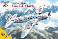 ソヴァ M 1/72 エアクラフト ジェネラル アヴィエーション Ga-43 クラーク スイスエア