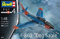 レベル 1/48 飛行機モデル F-86D セイバードッグ