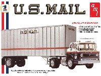 amt 1/25 カーモデル U.S.メール フォード C-900 トラック＆トレーラー