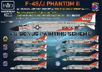 F-4S/J ファントム 2 海軍航空試験センター ファイナル・カウントダウン デカール