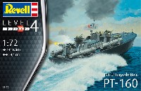 レベル 1/72 艦船モデル PT-160 魚雷艇