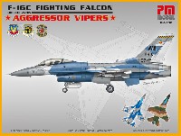 PM MODEL 1/72 エアクラフト F-16C ファイティングファルコン アグレッサー ヴァイパー