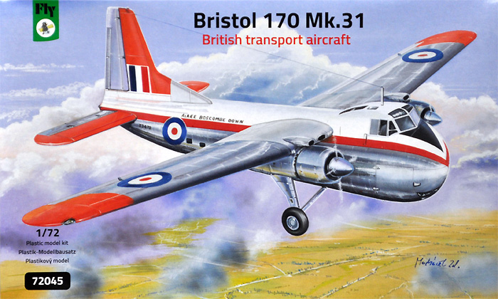 ブリストル 170 フレイター Mk.31 英航空機・兵装実験機関 & ニュージーランド プラモデル (フライ 1/72 エアクラフト プラモデル No.72045) 商品画像