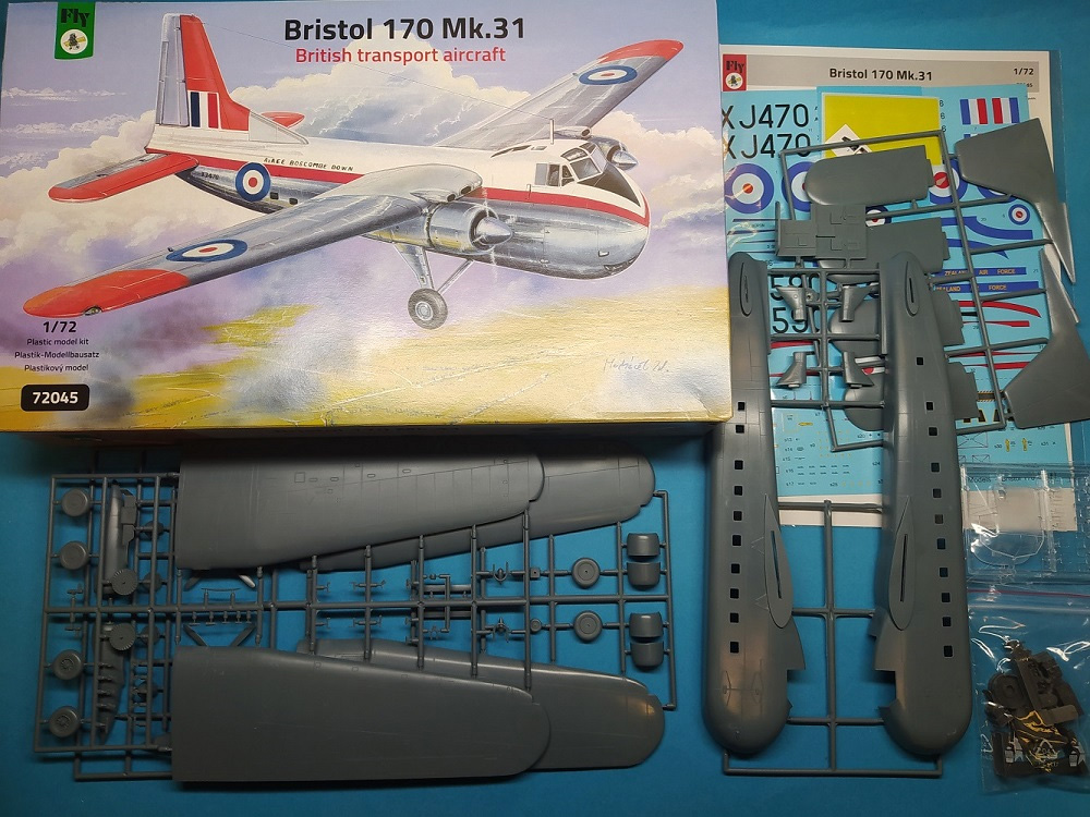 ブリストル 170 フレイター Mk.31 英航空機・兵装実験機関 & ニュージーランド プラモデル (フライ 1/72 エアクラフト プラモデル No.72045) 商品画像_1