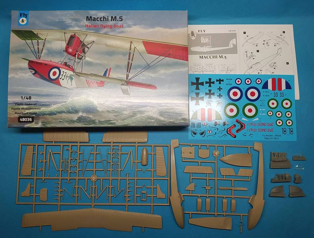 マッキ M.5 戦闘飛行艇 イタリア、オーストリア・ハンガリー、イギリス プラモデル (フライ 1/48 エアクラフト プラモデル No.48036) 商品画像_1