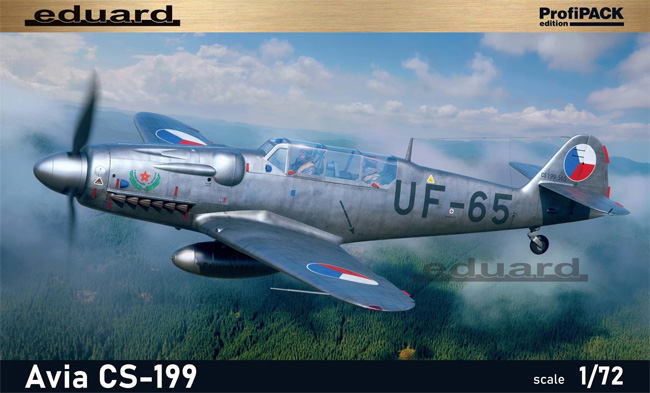 アビア CS-199 複座練習機 プラモデル (エデュアルド 1/72 プロフィパック No.70153) 商品画像