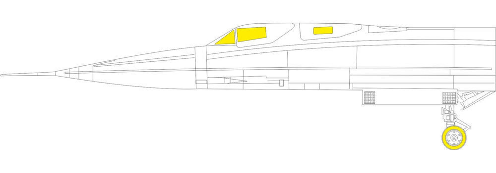 SR-71A ビッグEDパーツセット (レベル用) エッチング (エデュアルド 1/48 BIG ED （AIR） No.BIG49329) 商品画像_2