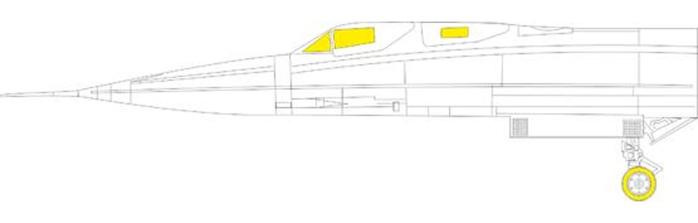 SR-71A ルックプラス 計器盤 w/パーツセット (レベル用) レジン (エデュアルド 1/48 Look プラス No.644160) 商品画像_3