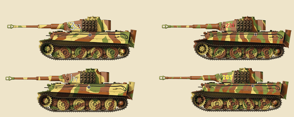 6号戦車 ティーガー 1 後期型 ドイツ WW2 重戦車 プラモデル (ダス ヴェルク 1/35 ミリタリー No.DW35028) 商品画像_2