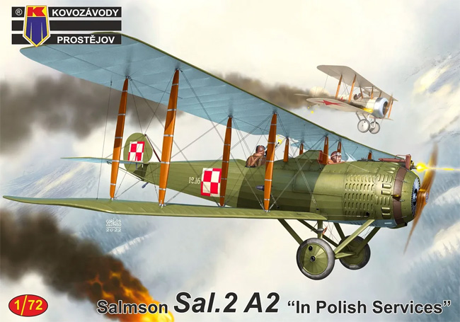 サルムソン Sal.2A2 ポーランド プラモデル (KPモデル 1/72 エアクラフト プラモデル No.KPM0325) 商品画像