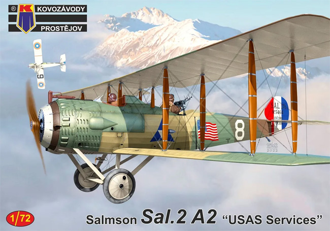 サルムソン Sal.2A2 米陸軍航空部 プラモデル (KPモデル 1/72 エアクラフト プラモデル No.KPM0327) 商品画像