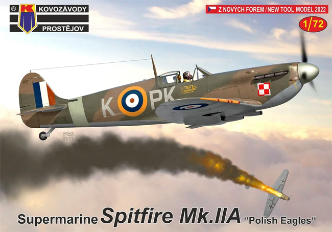 スーパーマリン スピットファイア Mk.2a ポーランドの鷲 プラモデル (KPモデル 1/72 エアクラフト プラモデル No.KPM0303) 商品画像