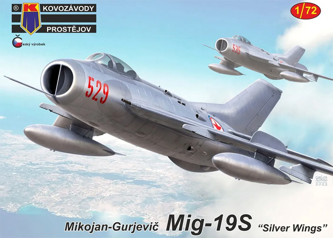 MiG-19S シルバーウィング プラモデル (KPモデル 1/72 エアクラフト プラモデル No.KPM0329) 商品画像