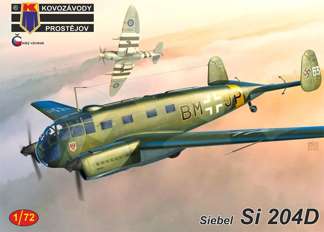 ジーベル Si204D プラモデル (KPモデル 1/72 エアクラフト プラモデル No.KPM0331) 商品画像