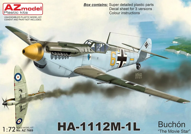 HA-1112M-1L ブチョン 映画スター プラモデル (AZ model 1/72 エアクラフト プラモデル No.AZ7669) 商品画像