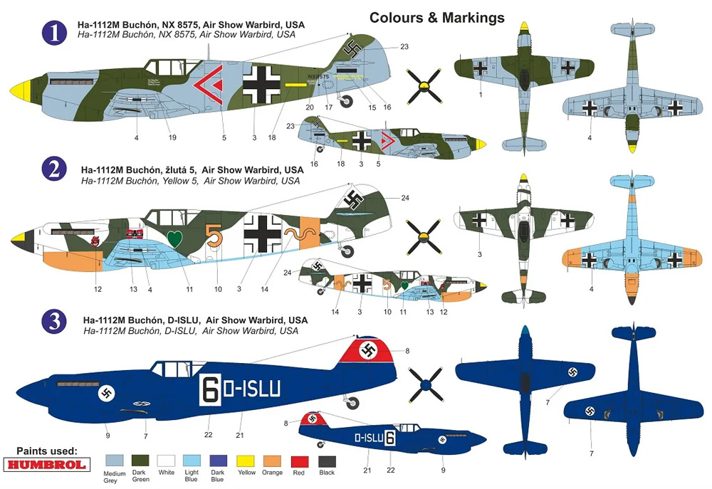 HA-1112M-1L ブチョン エアショースター プラモデル (AZ model 1/72 エアクラフト プラモデル No.AZ7670) 商品画像_1