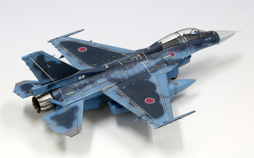 航空自衛隊 F-2B 戦闘機 プラモデル (ファインモールド 1/72 航空機 No.FP049) 商品画像_4