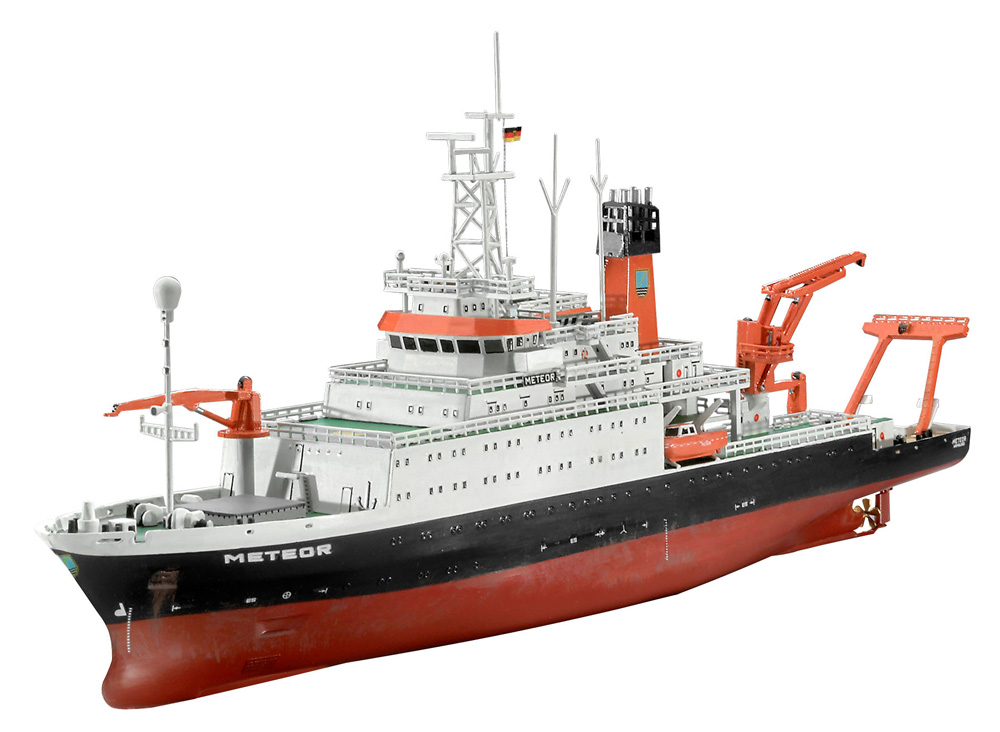 ドイツ 海洋調査船 ミーティア プラモデル (レベル Ships（艦船関係モデル） No.05218) 商品画像_1