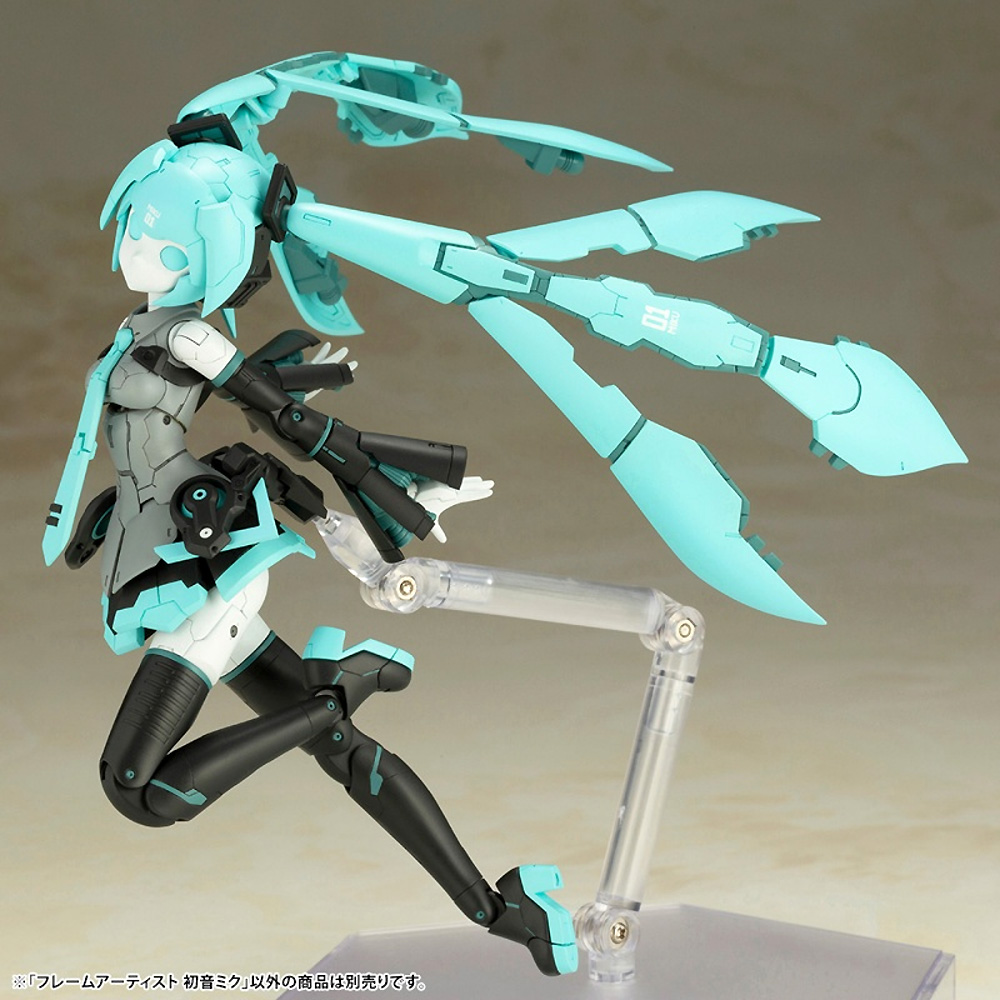 フレームアーティスト 初音ミク プラモデル (コトブキヤ フレームアームズ (FRAME ARMS) No.＃059) 商品画像_2