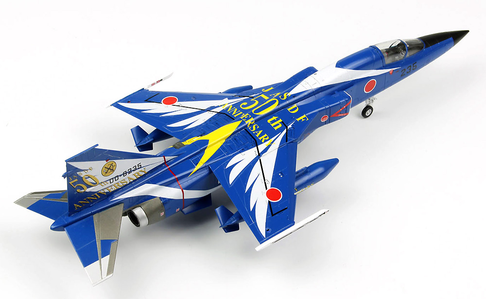 航空自衛隊 F-1 第6飛行隊 航空自衛隊50周年記念塗装機 プラモデル (プラッツ 航空自衛隊機シリーズ No.AC-066) 商品画像_4