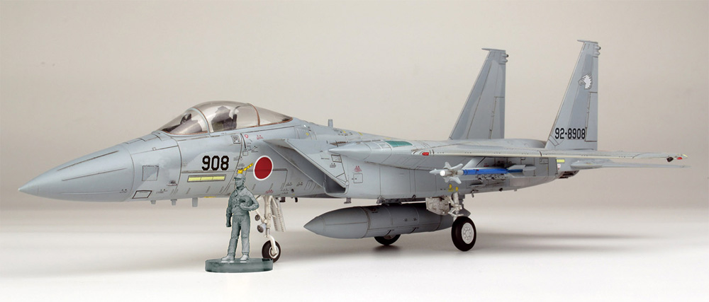 航空自衛隊 戦闘機 F-15J イーグル イーグルドライバーフィギュア付属 プラモデル (プラッツ 航空自衛隊機シリーズ No.AC-067) 商品画像_3