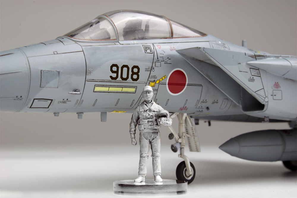 航空自衛隊 戦闘機 F-15J イーグル イーグルドライバーフィギュア付属 プラモデル (プラッツ 航空自衛隊機シリーズ No.AC-067) 商品画像_4
