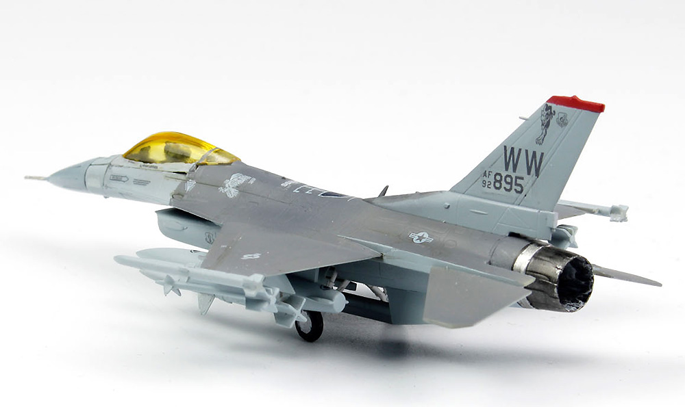 アメリカ空軍戦闘機 F-16C ファイティングファルコン 三沢基地 第35戦闘航空団 (2機セット) プラモデル (プラッツ 1/144 プラスチックモデルキット No.PF-055) 商品画像_4