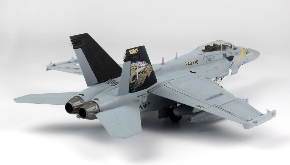 アメリカ海軍 電子戦機 EA-18G グラウラー VAQ-138 イエロージャケッツ プラモデル (プラッツ プラッツ×イタレリ 航空機シリーズ No.TPA-017) 商品画像_3