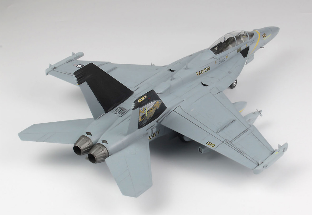 アメリカ海軍 電子戦機 EA-18G グラウラー VAQ-138 イエロージャケッツ プラモデル (プラッツ プラッツ×イタレリ 航空機シリーズ No.TPA-017) 商品画像_4