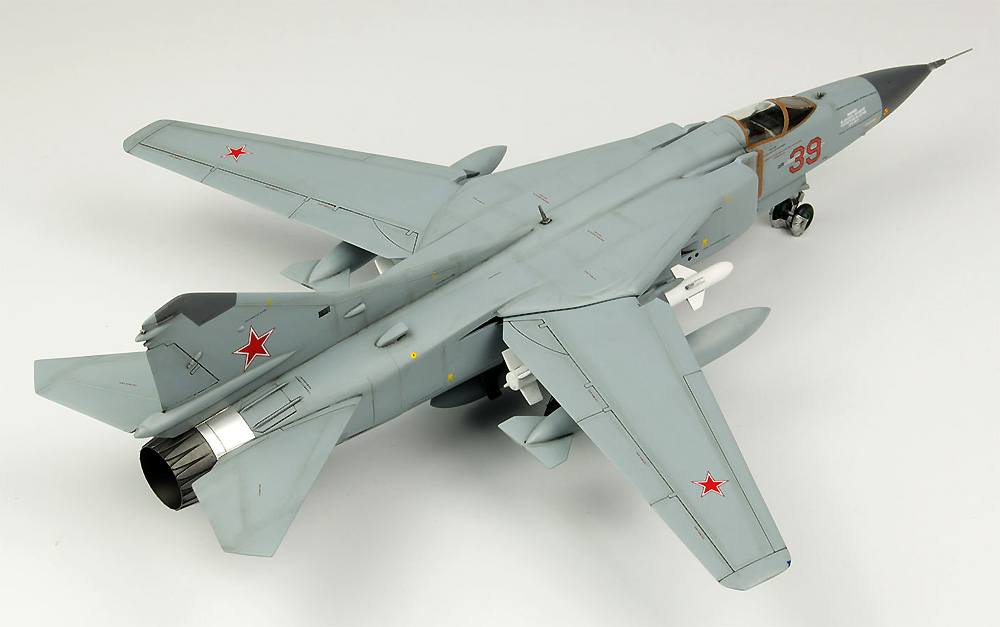 ソ連空軍戦闘機 MiG-23MF フロッガーB ソビエト連邦空軍 プラモデル (プラッツ プラッツ×イタレリ 航空機シリーズ No.TPA-019) 商品画像_2
