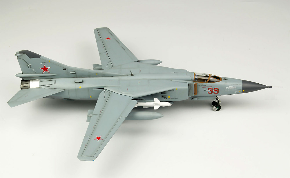 ソ連空軍戦闘機 MiG-23MF フロッガーB ソビエト連邦空軍 プラモデル (プラッツ プラッツ×イタレリ 航空機シリーズ No.TPA-019) 商品画像_4