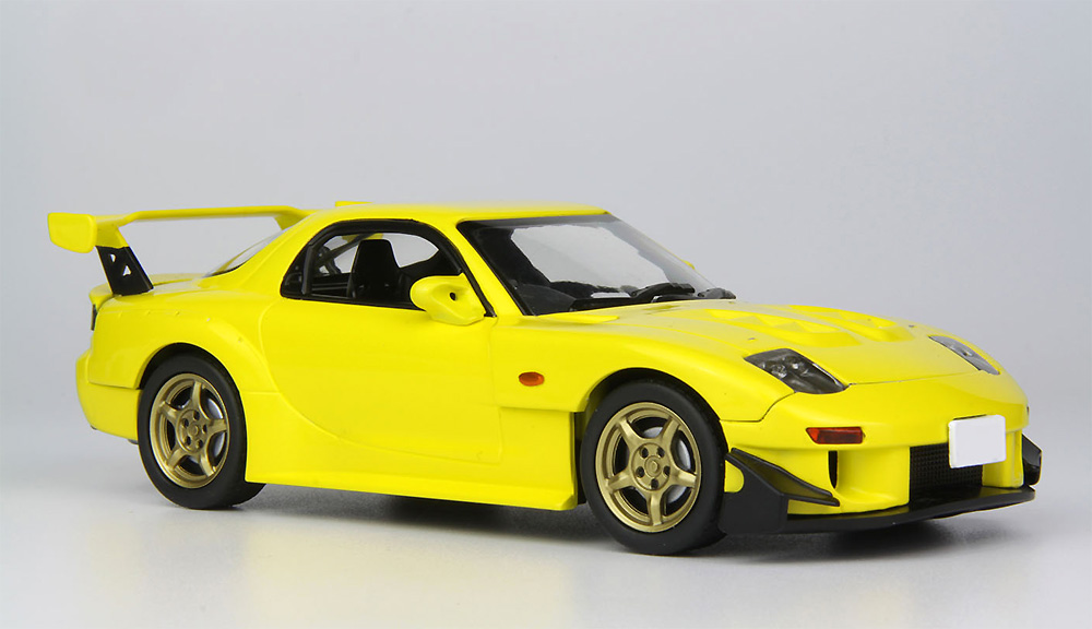 マツダ RX-7 (FD3S) カスタム コンペティションイエローマイカ プラモデル (MONO 1/32 オートモービルキット No.MN010) 商品画像_1